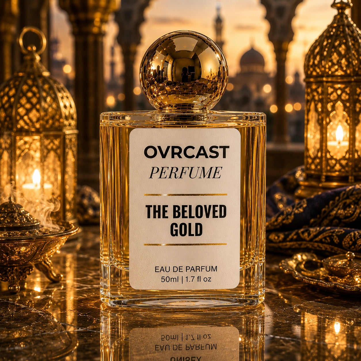 The Beloved Gold | Luxurious & Warm Signature by OVRCAST (50ml)
